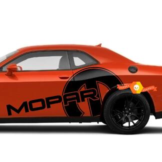 Dodge Mopar Huge Graphic Side Decal Sticker for Both Sides Dodge Chalenger Charger