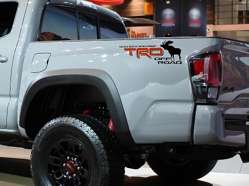 Moose TRD-Style Off Road Side Vinyl Decals for Toyota Tacoma Tundra 4Runner FJ Cruiser