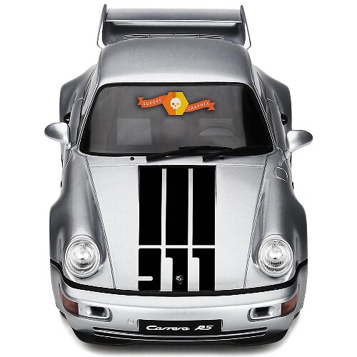 911 Style Hood Stripes Vinyl Decal for Porsche 911 
