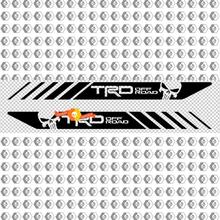 TRD Punisher 4x4 PRO Sport Off Road Side Vinyl Stickers Decal fit to Tacoma 2013 - 2020 or Tundra 2013 - 2020
 2