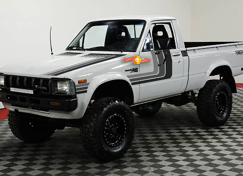 Vintage Triple Side Stripes Vinyl Decal Kit for Toyota Hilux