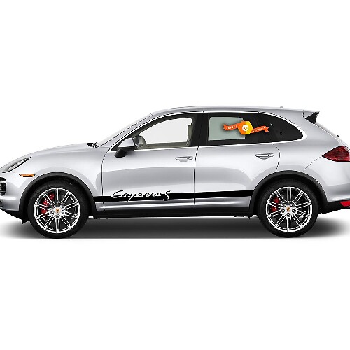 Porsche Cayenne S Side Stripes Decal Sticker 2020
