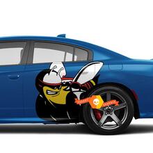 Full color Scat Pack Scatpack Dodge Charger or Challenger Side Decals Stickers
 2