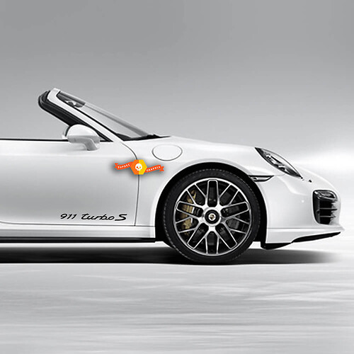 Porsche Stickers  Porsche 911 Carrera 4 Side Decal Sticker
