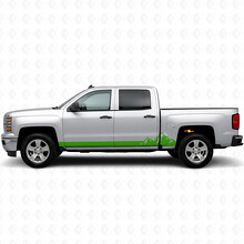 Mountain Range Door & Rocker Panel Vinyl Stripes for Chevrolet Silverado 1500 K2XX 2014-2019_6