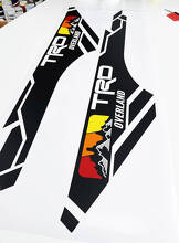 TRD Overland edition Mountain Vintage Colors BedSide Side Vinyl Stickers Decal fit to Toyota Tacoma Tundra all years
 3