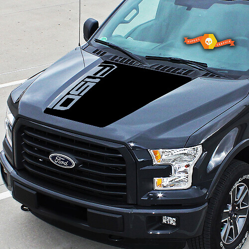 F-150 Centre Bonnet Graphics Vinyl Decals Truck Stickers for Ford F-150 2015-2020