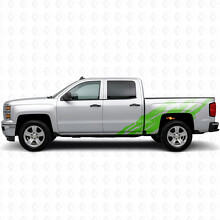 Jagged Bedside Vinyl Stripes for Chevrolet Silverado 1500 K2XX 2014-2019_6
