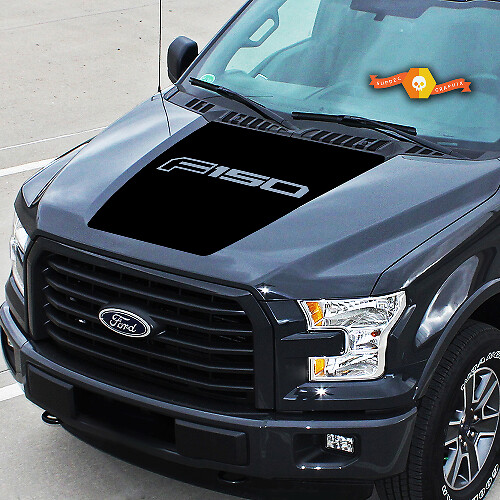 Hood  Ford F-150 Center Graphics Vinyl Decals Truck Stickers 2015-2020
