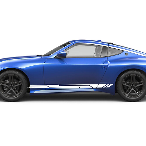 Side Graphics Sticker Decal for Nissan Z 6
