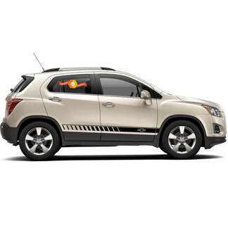 Chevy Trax Side Stripe Graphic Decal door line decal graphics
