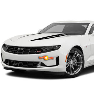 2X Chevrolet Camaro Hood Widow Spike Decal Fits: 2019 - 2020 Chevrolet Camaro Chevy Graphics Stripes Decals
