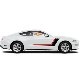 New ford mustang accessory stripes graphics decals mustang / like roush stripe
