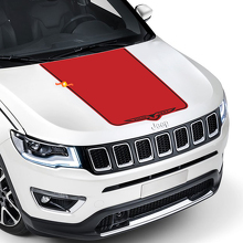 2017 2018 2019 2020 Jeep Compass Latitude TRAILHAWK  Vinyl Hood Decal Sticker Graphic Stripe High Quality Wrap Vinyl
 3