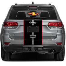 Twin Rally stripes Stripe Graphics Decals FIT All Year Jeep Grand Cherokee Including SRT SRT8
 2