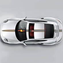 Porsche Racing Stripes Two Colors Racing Edition Stripes Or Any Porsche #6
 4