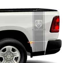 Angry RAM Side Bed Stripe Kit Vinyl Decal for Dodge Ram Truck 3