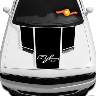 Dodge Challenger R/T Hood T Decal Sticker graphics fits to models 09 - 14
