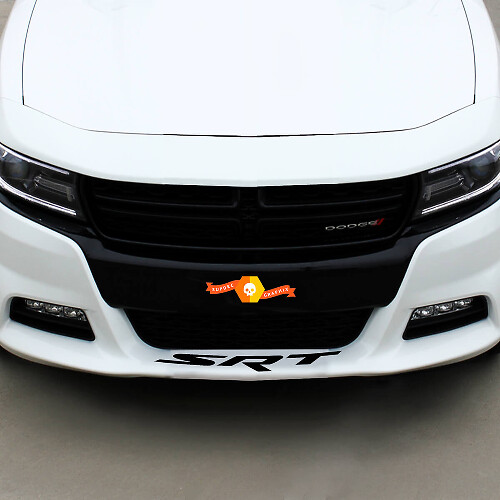 Front Spoiler Decal Sticker graphics 2 for Dodge Charger