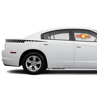 Dodge Charger Line razor Decal Sticker Side graphics fits to models 2011-2014
