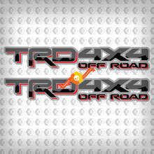 Pair of TRD 4x4 Off Road Mountains Toyota Tacoma Tundra FJ Cruiser 4runner Any colour
 2