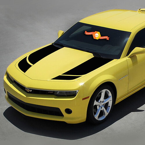 Bumble Bee 2 Racing Rally Stripe Transformer Stickers Decals Graphic 2010-2013 Camaro
