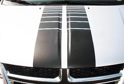 Strobe Hood Stripes Vinyl Decal for Dodge Grand Caravan