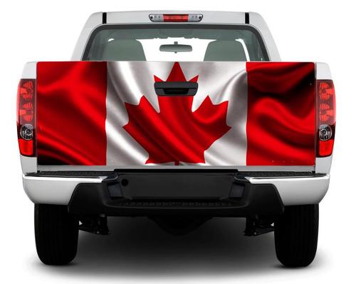 Canada flag Tailgate Decal Sticker Wrap Pick-up Truck SUV Car