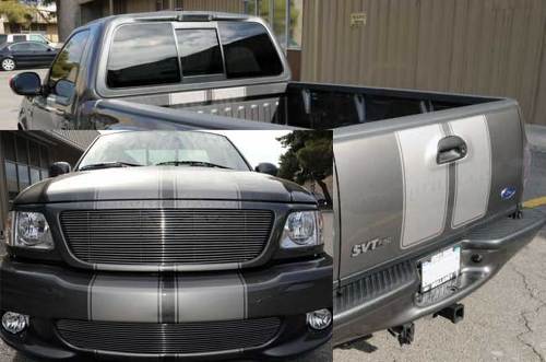 F-150 Ford Raptor Svt Ford F-150 Racing Stripes Decal Graphics Decals Stickers Chatter