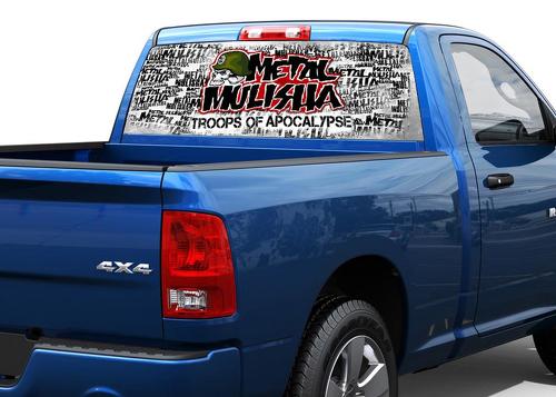 Metal Mulisha Rear Window Decal Sticker Pick-up Truck SUV Car #1