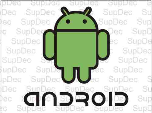 Android Color Car Decal Sticker