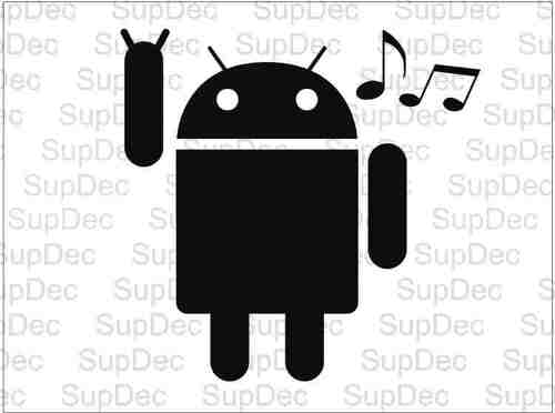 android listening to music