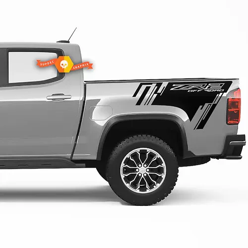 Chevrolet Silverado Topographic Map Vinyl Decal for Truck