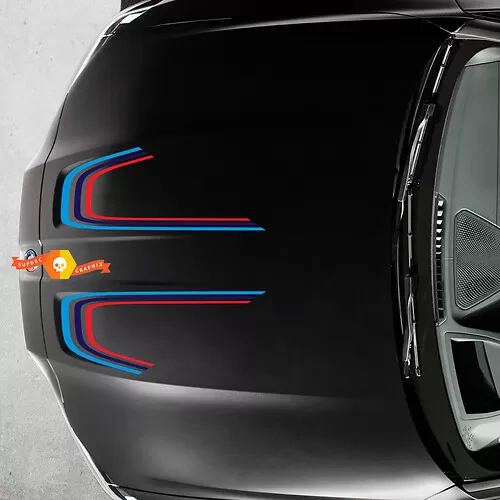 Side and Roof CSL style Stripes vinyl decal sticker for BMW M4 M3 G82 ...