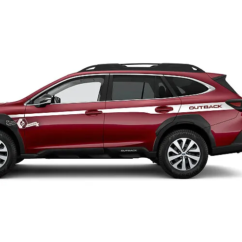 Side Accent Doors Vinyl Sticker for Subaru Outback