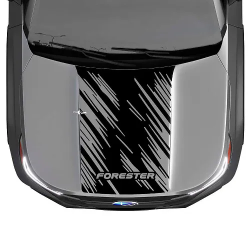 Sticker vinyle pour capot Subaru Forester – Durable et élégant