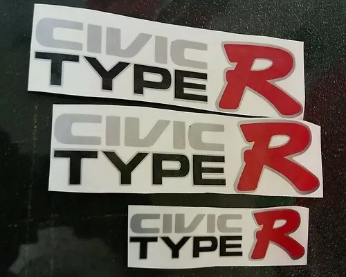 Kit d’autocollants bande graphique pour HONDA Civic Type R FN2